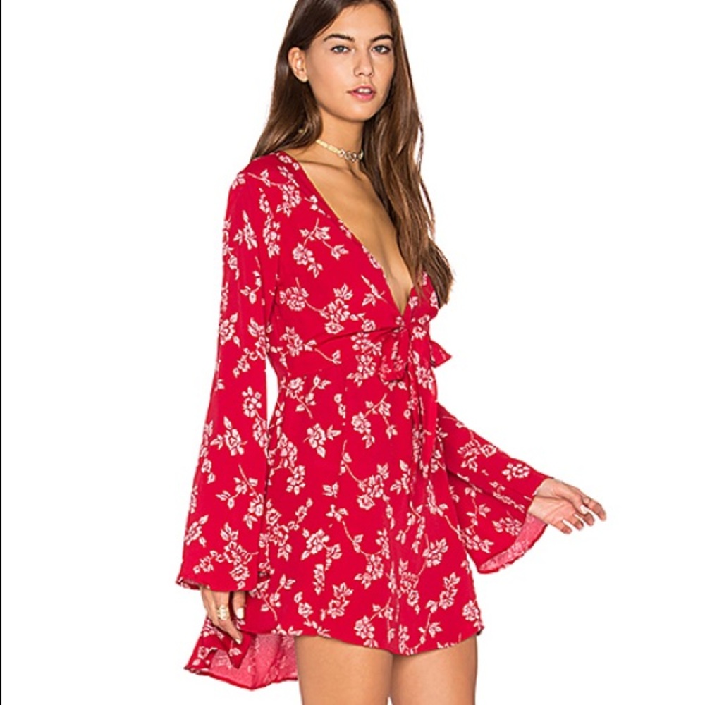 Flynn Skye London summer floral mini dress